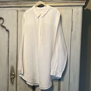 Anthropologie Linen Tunic